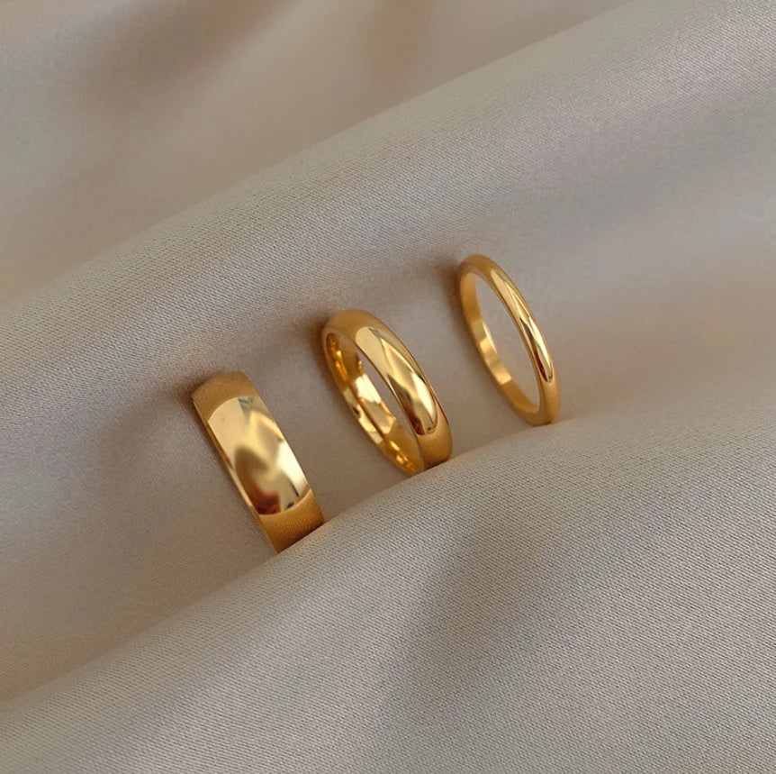 18K Gold Plated Minimalist Ring