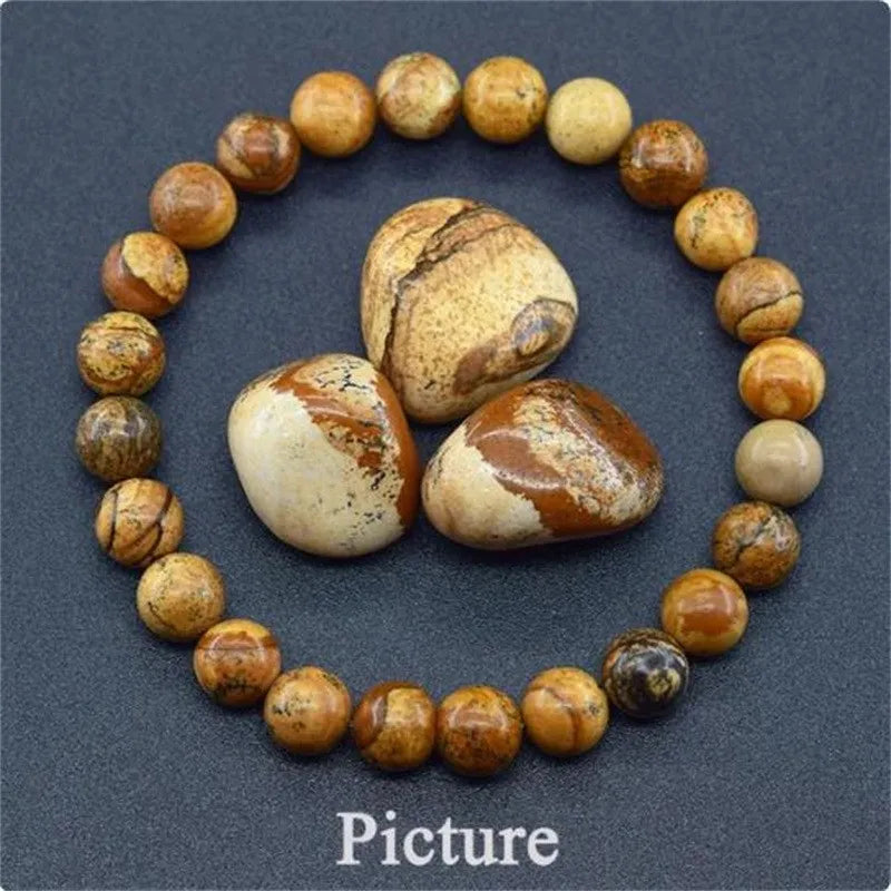 Natural Stone Beads Bracelet